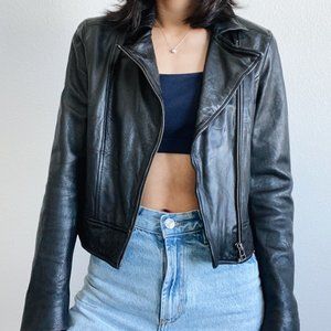 Leather Biker Jacket